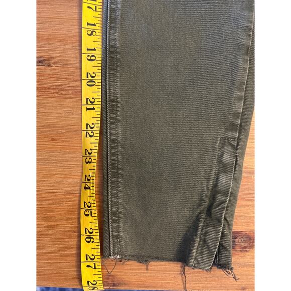 Paige Hoxton Ankle Jeans in Army Green - Picture 7 of 7